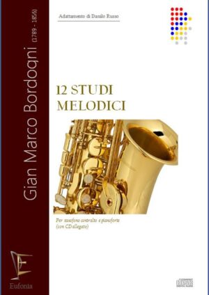 12 STUDI MELODICI PER SAXOFONO edizioni_eufonia