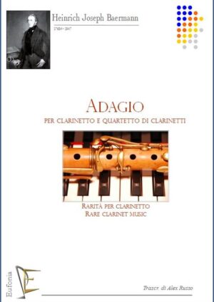 ADAGIO PER CLARINETTO E QUARTETTO DI CLARINETTI edizioni_eufonia