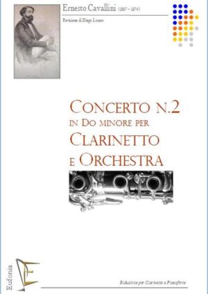 CONCERTO NR. 2  IN DO MIN. PER CLARINETTO E ORCHESTRA edizioni_eufonia