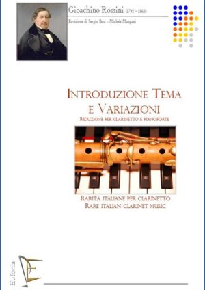 INTRODUZIONE TEMA E VARIAZIONI PER CLARINETTO E PIANOFORTE edizioni_eufonia