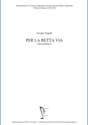 PER LA RETTA VIA edizioni_eufonia