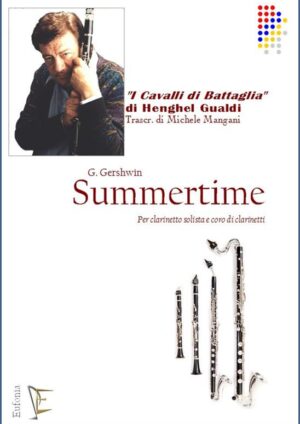 SUMMERTIME PER CORO DI CLARINETTI E SOLISTA edizioni_eufonia