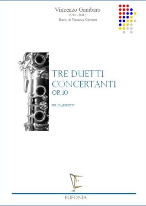 TRE DUETTI CONCERTANTI OP. 10 edizioni_eufonia